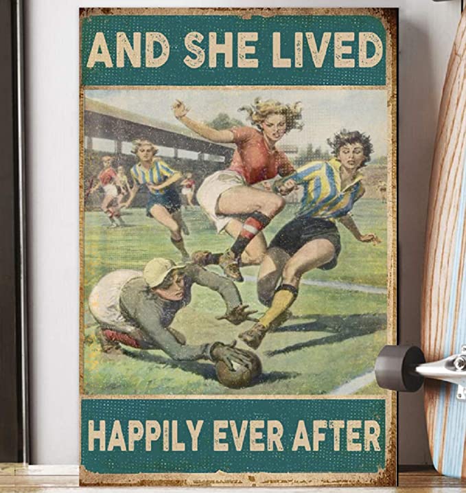 Soccer girl and she lived happily ever after poster 4