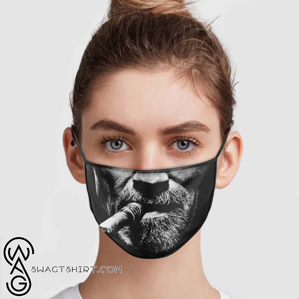 Arnold schwarzenegger cigar anti pollution face mask