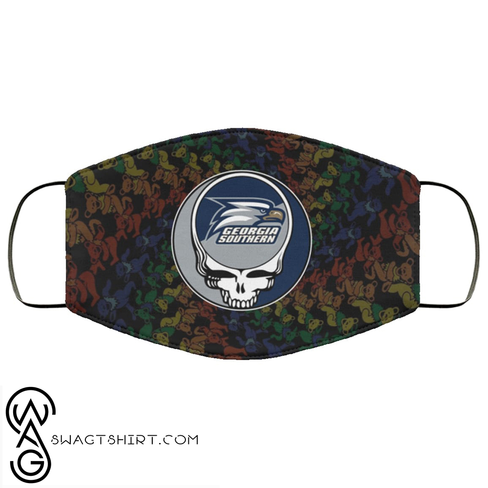 Grateful dead georgia southern eagles full over printed face mask