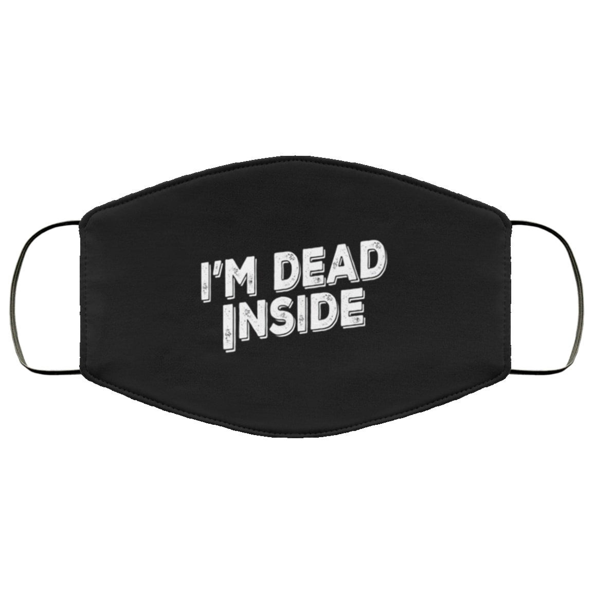 Halloween grave mortician im dead inside all over printed face mask 1