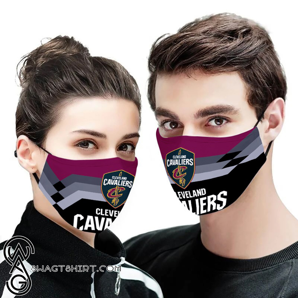 NBA cleveland cavaliers team all over printed face mask