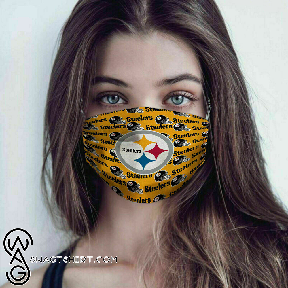 Pittsburgh steelers full over printed face mask