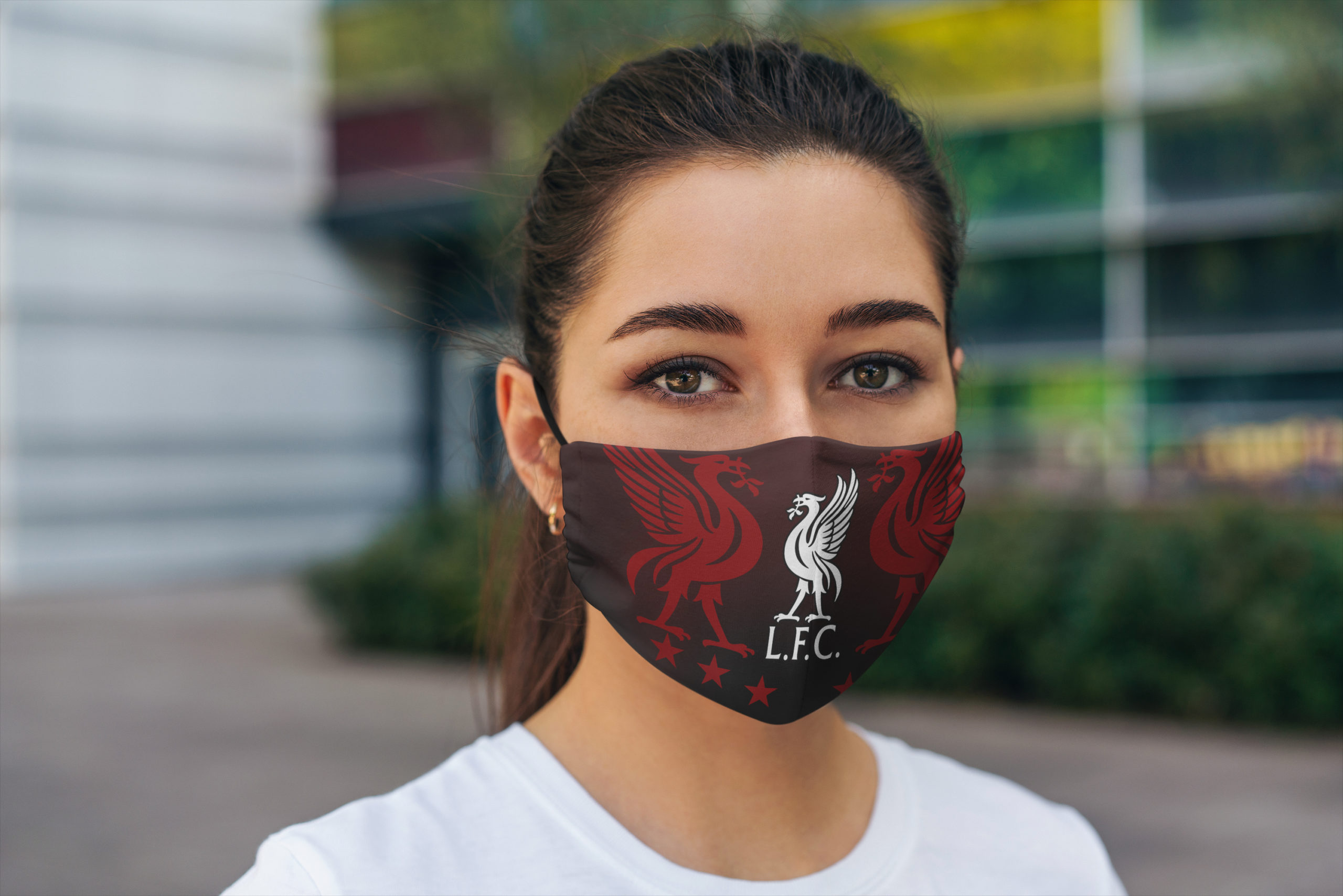 Premier league champions liverpool football club anti pollution face mask 1