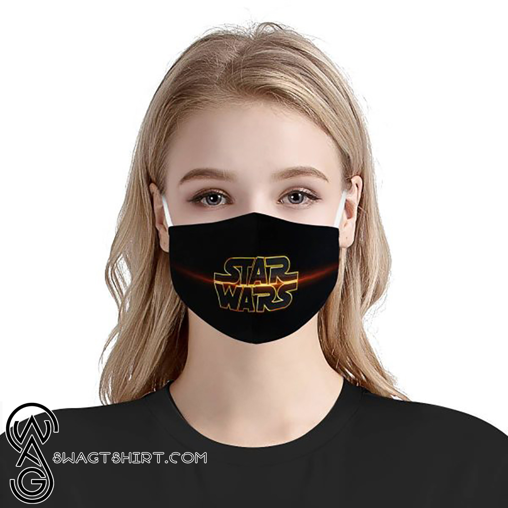 Star wars full over printed face mask