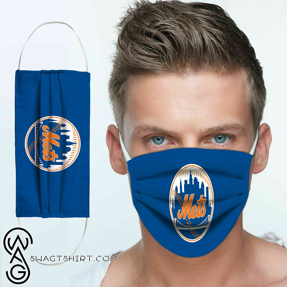 The new york mets anti pollution face mask
