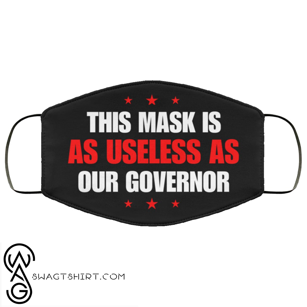 This mask is as useless as our governor full over printed face mask