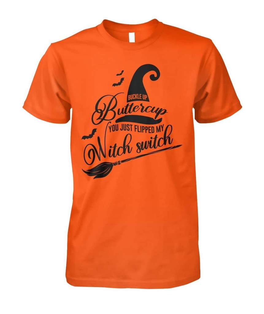 halloween buckle up buttercup you just flipped my witch switch shirt 1