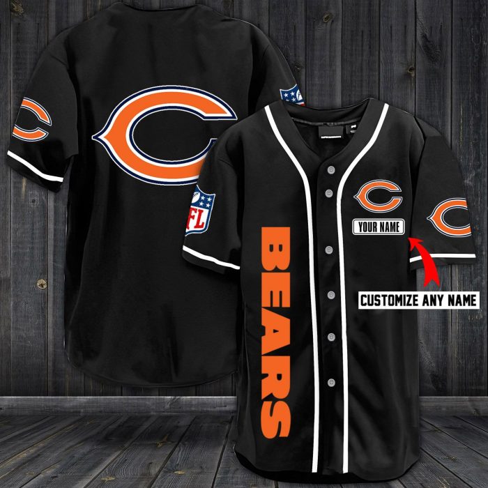 personalized bears jersey