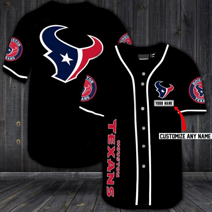 custom name jersey houston texans shirt - the limited edition