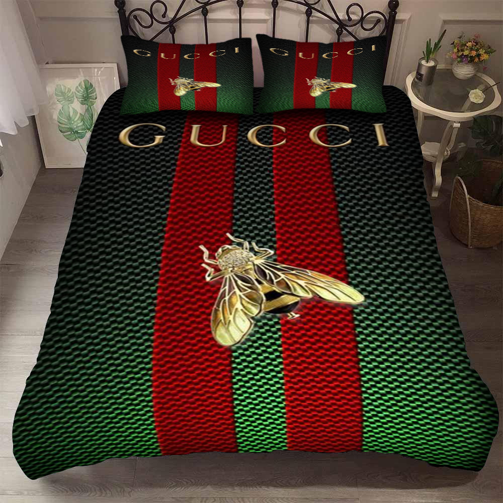Best selling products] gucci with bee symbol bedding set