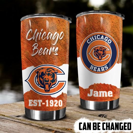 personalized name chicago bears football team tumbler 1 - Copy (2)