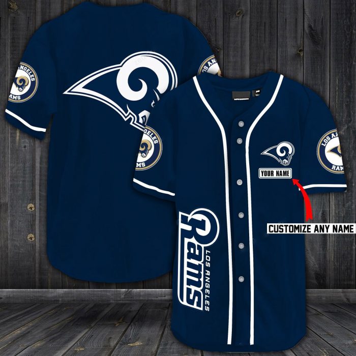 personalized rams jersey