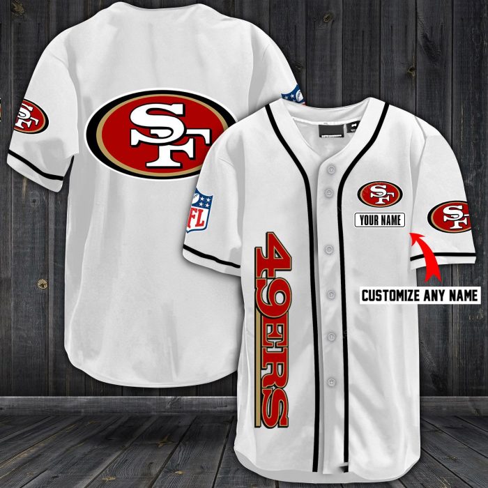 san francisco 49ers personalized jersey