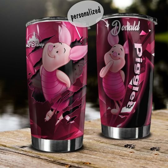 personalized name piglet winnie?the?pooh tumbler 1 - Copy (2)