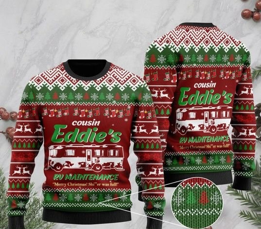 christmas vacation cousin eddies rv maintenance merry christmas ugly sweater 2 - Copy (3)