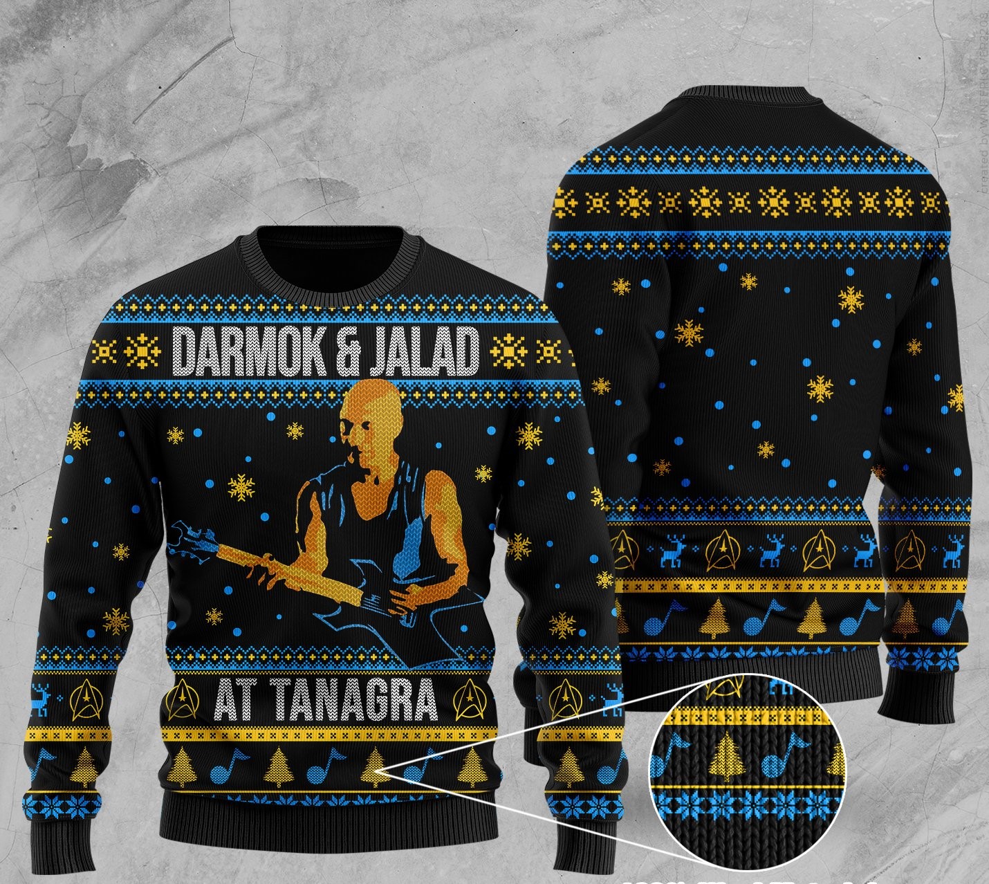 darmok and jalad at tanagra all over printed ugly christmas sweater 2 - Copy