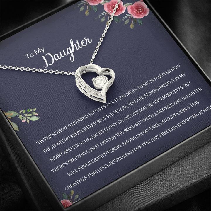 to my daughter you are always present in my heart hearts necklace 2