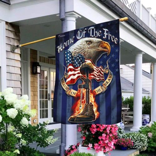 american eagle patriot veteran all over print flag 2