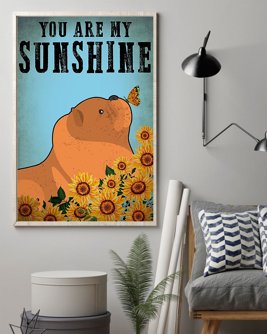 vintage chow chow you are my sunshine poster 2