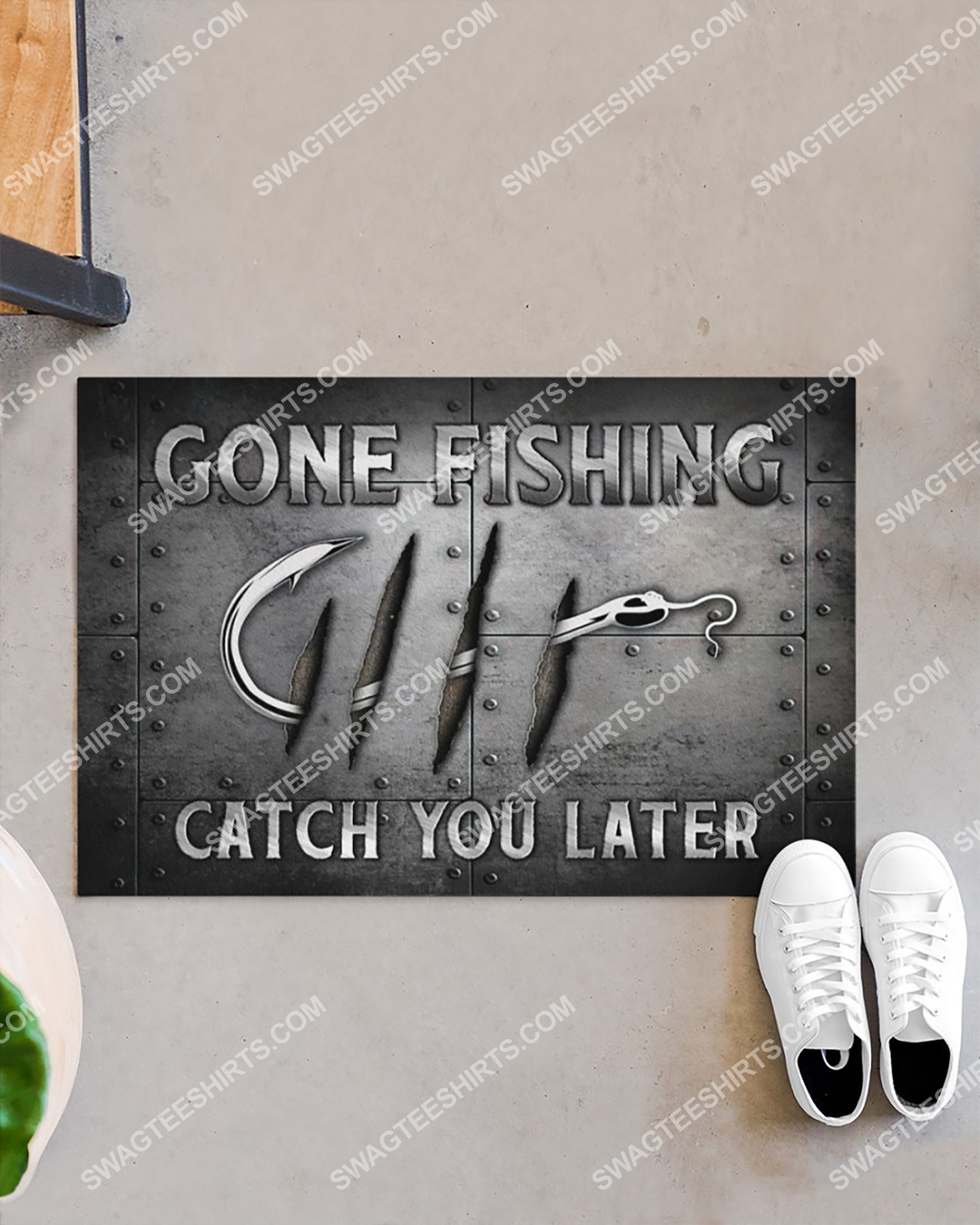 love fishing gone fishing catch you later doormat 3(1)