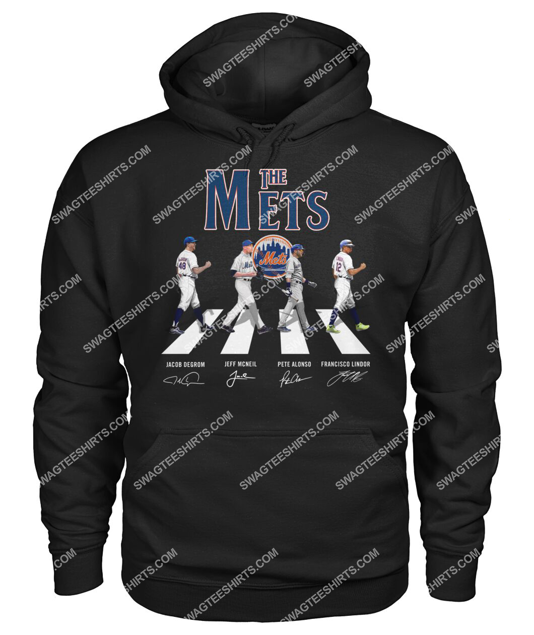 abbey road the new york mets signatures hoodie 1