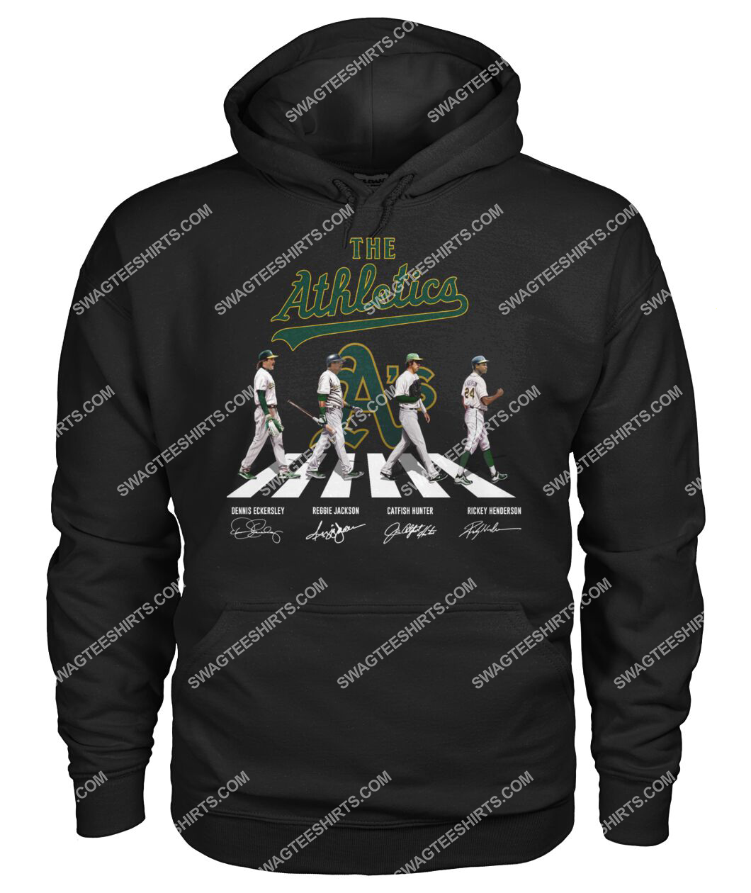 abbey road the oakland athletics signatures hoodie 1