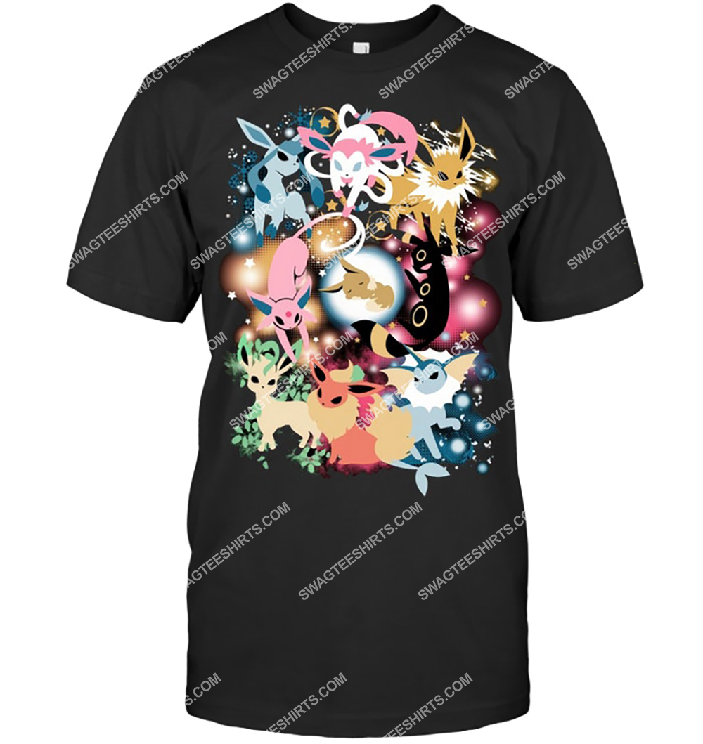 eevee evolution pokemon lover shirt 2(1)