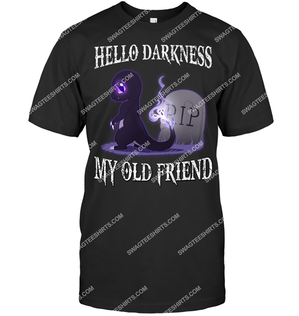 hello darkness my old friend charmander pokemon shirt 2(1)