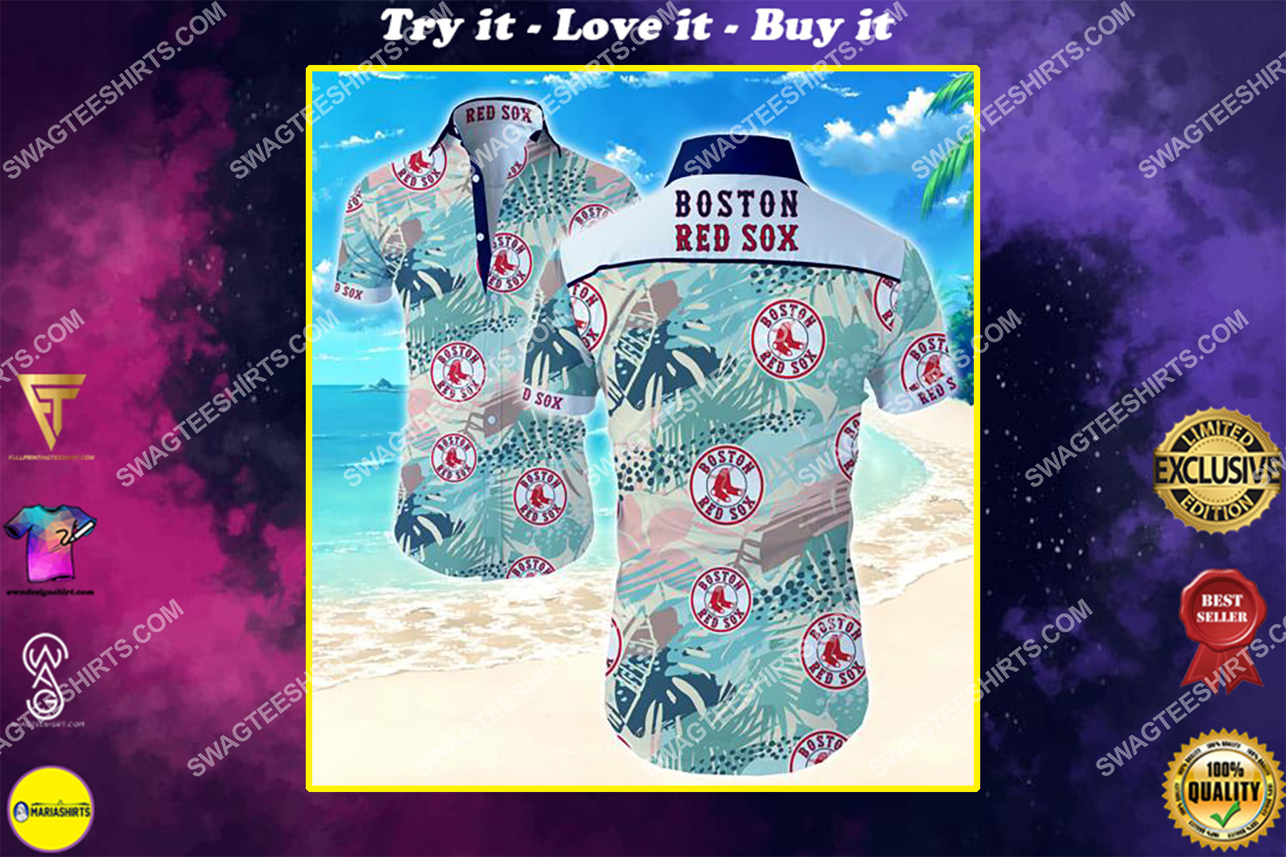 the football team chicago bears tropical summer hawaiian shirt