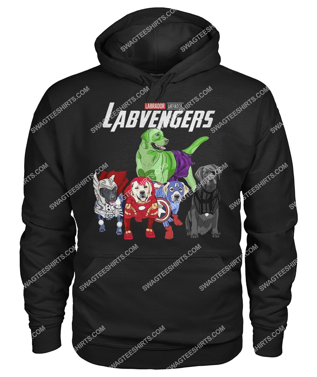 labrador labvengers marvel avengers dogs lover hoodie 1