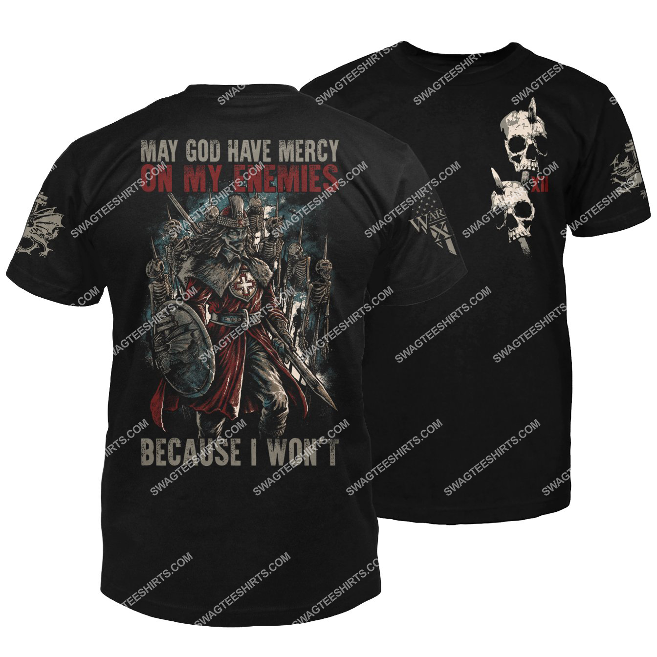 may God have mercy on my enemies because i won't vlad the impaler halloween shirt 1 - Copy (2)