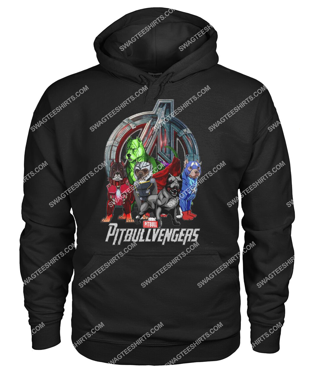 pit bull pitbullvengers marvel avengers dogs lover hoodie 1