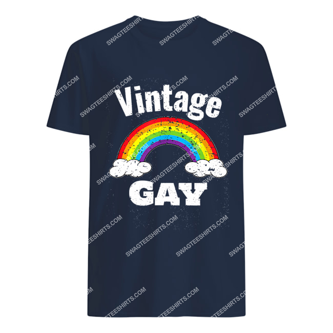 vintage gay lgbt gay pride month for lgbtq rainbow tshirt 1