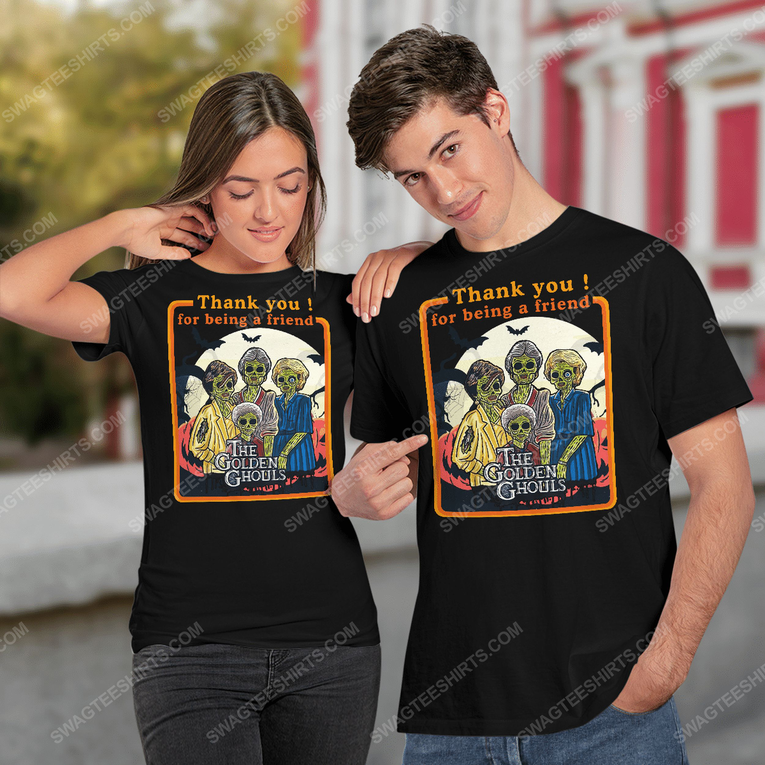 Thank you for being friend golden ghouls the golden girls tshirt(1)