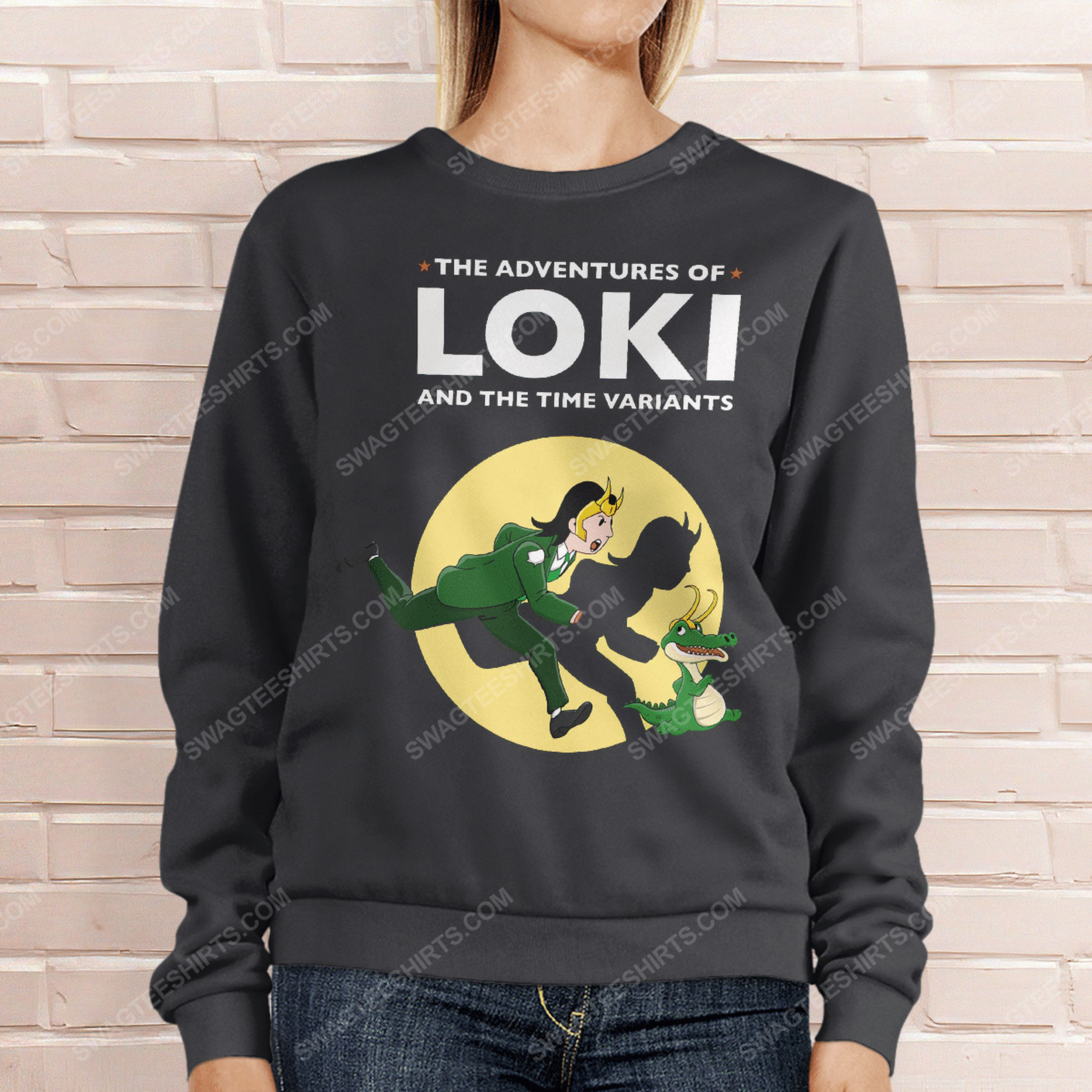 The adventures of loki and the time variants sweatshirt 1(1)
