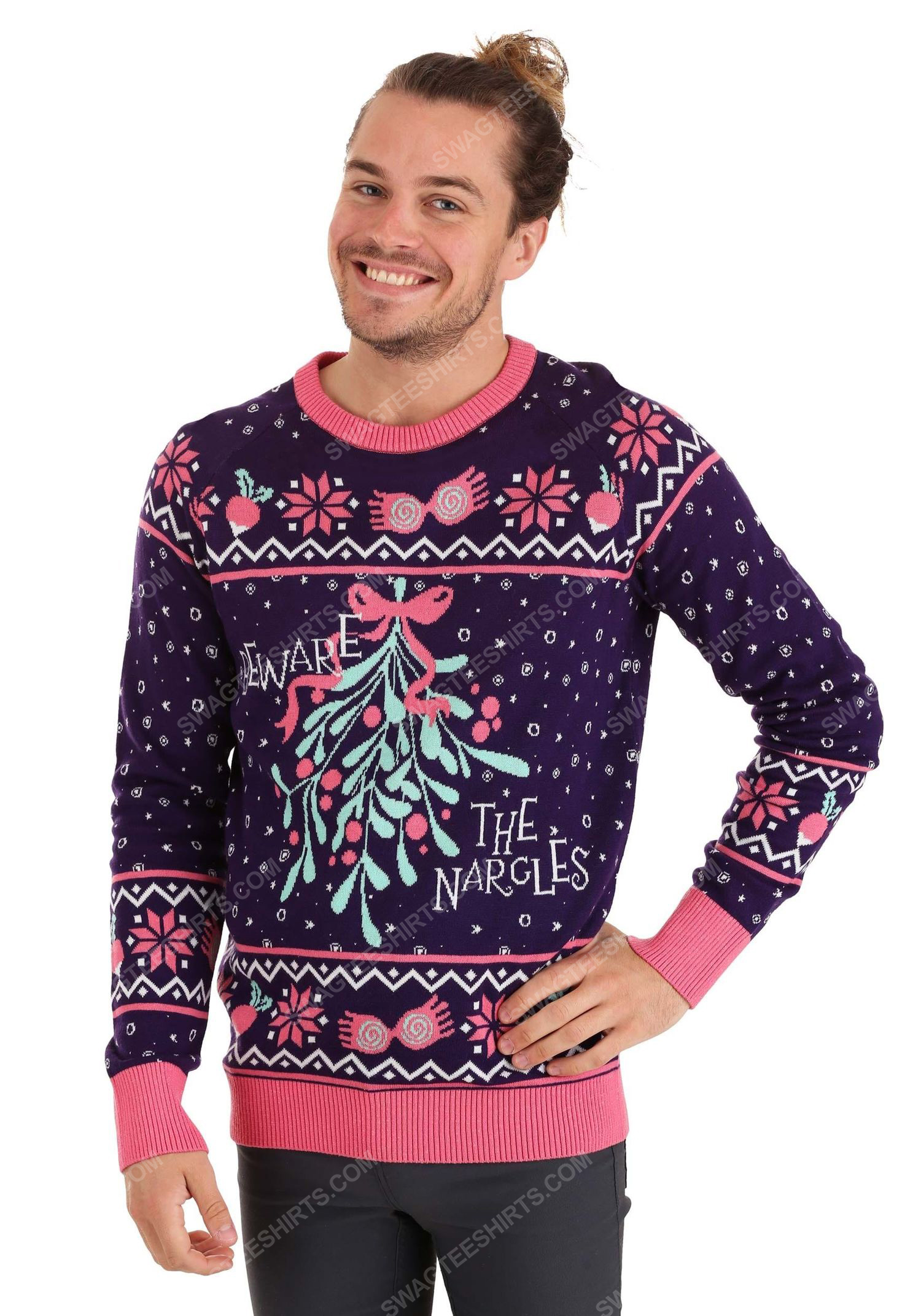 Christmas holiday harry potter luna lovegood full print ugly christmas sweater 3