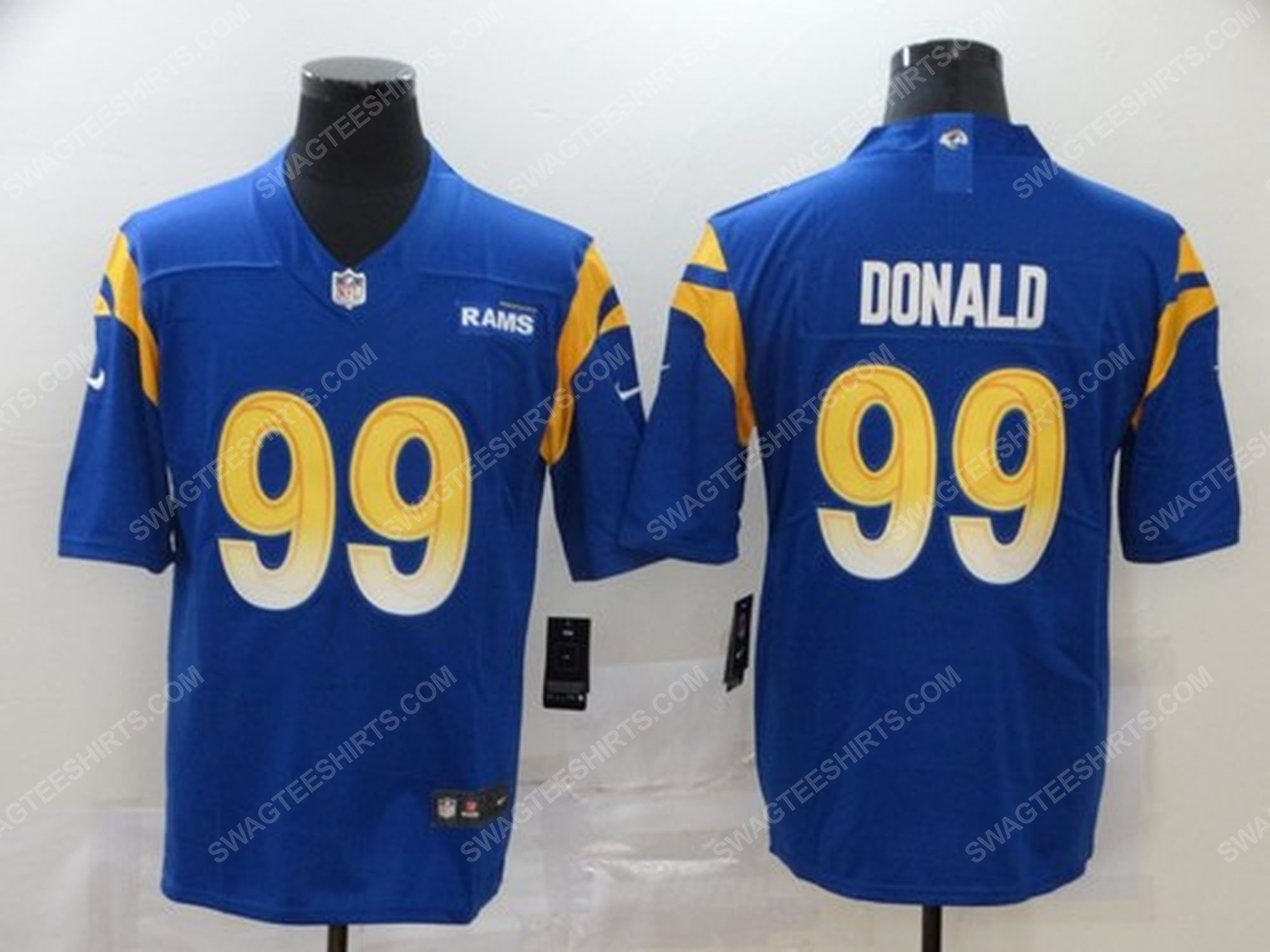 Custom name the los angeles rams nfl football jersey 1 - Copy (2)