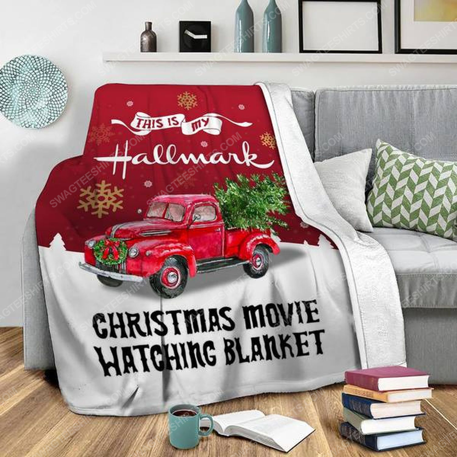 This is my hallmark christmas movie watching blanket 2 - Copy